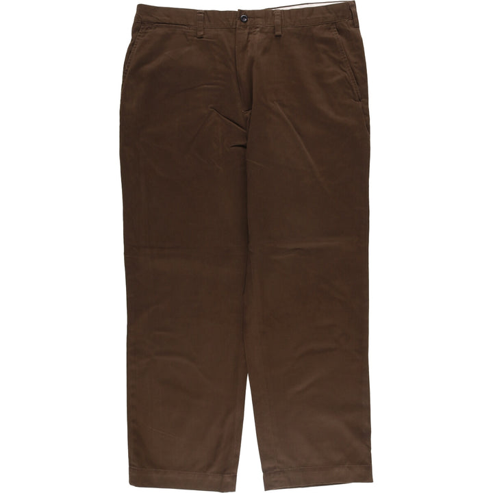 Ralph Lauren POLO by Ralph Lauren PRESTON PANT Chino pants for men, equivalent to w37 cotton brown type Vintage Second Hand