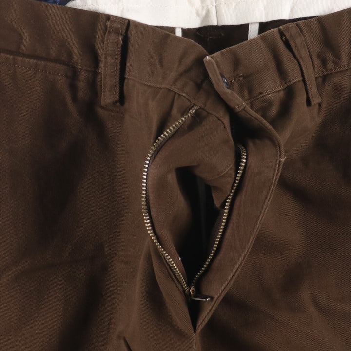Ralph Lauren POLO by Ralph Lauren PRESTON PANT Chino pants for men, equivalent to w37 cotton brown type Vintage Second Hand