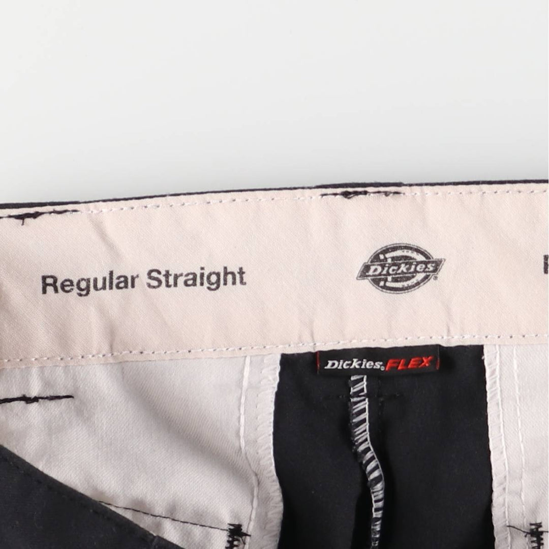 Dickies FLEX REGULAR STRAIGHT cut-off work pants, women's XL (w31) equivalent unclear black type Vintage Second Hand