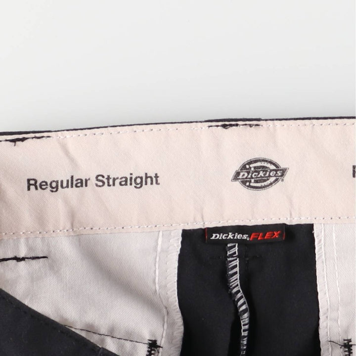 Dickies FLEX REGULAR STRAIGHT cut-off work pants, women's XL (w31) equivalent unclear black type Vintage Second Hand
