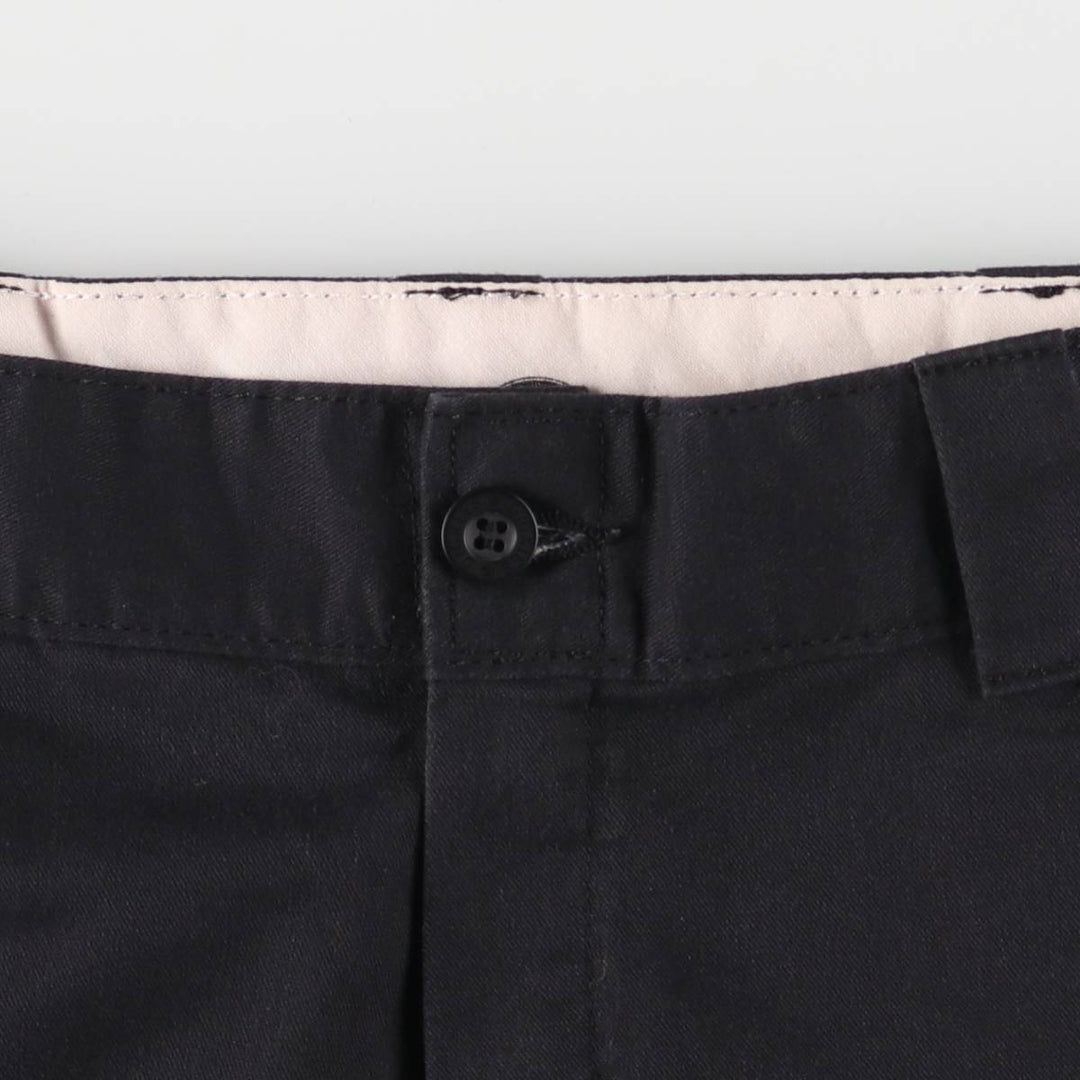 Dickies FLEX REGULAR STRAIGHT cut-off work pants, women's XL (w31) equivalent unclear black type Vintage Second Hand