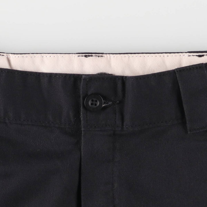 Dickies FLEX REGULAR STRAIGHT cut-off work pants, women's XL (w31) equivalent unclear black type Vintage Second Hand