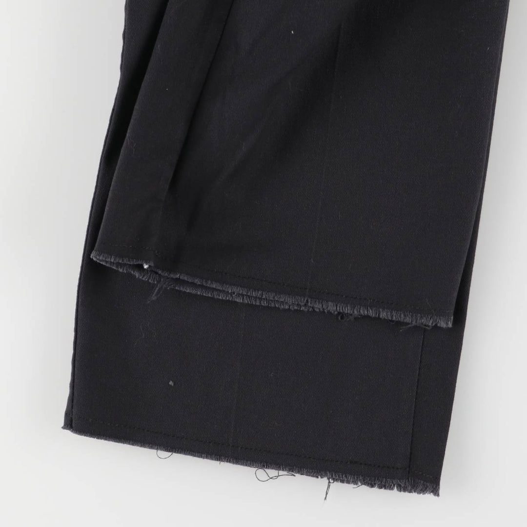 Dickies FLEX REGULAR STRAIGHT cut-off work pants, women's XL (w31) equivalent unclear black type Vintage Second Hand