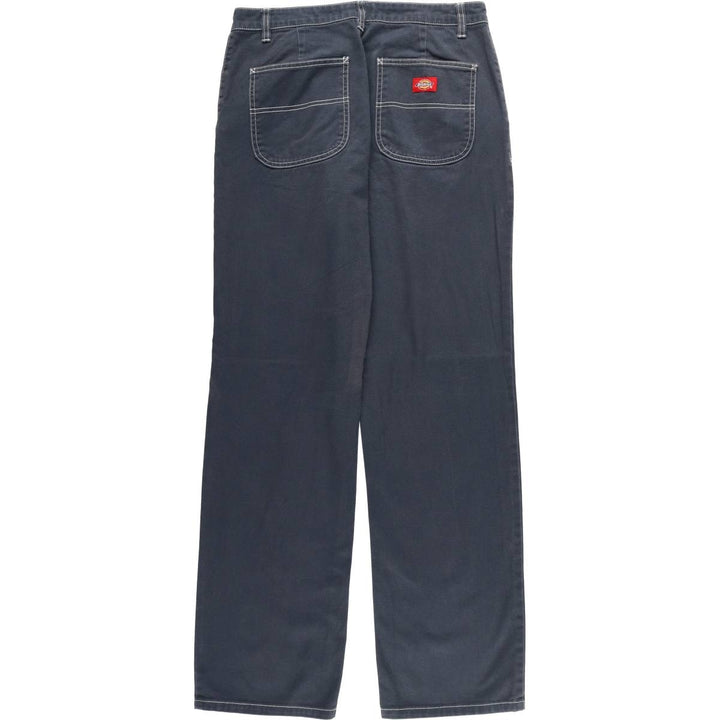 Dickies Work Pants Women's XL (w31) cotton gray type Vintage Second Hand