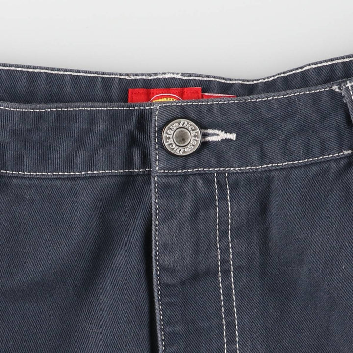 Dickies Work Pants Women's XL (w31) cotton gray type Vintage Second Hand