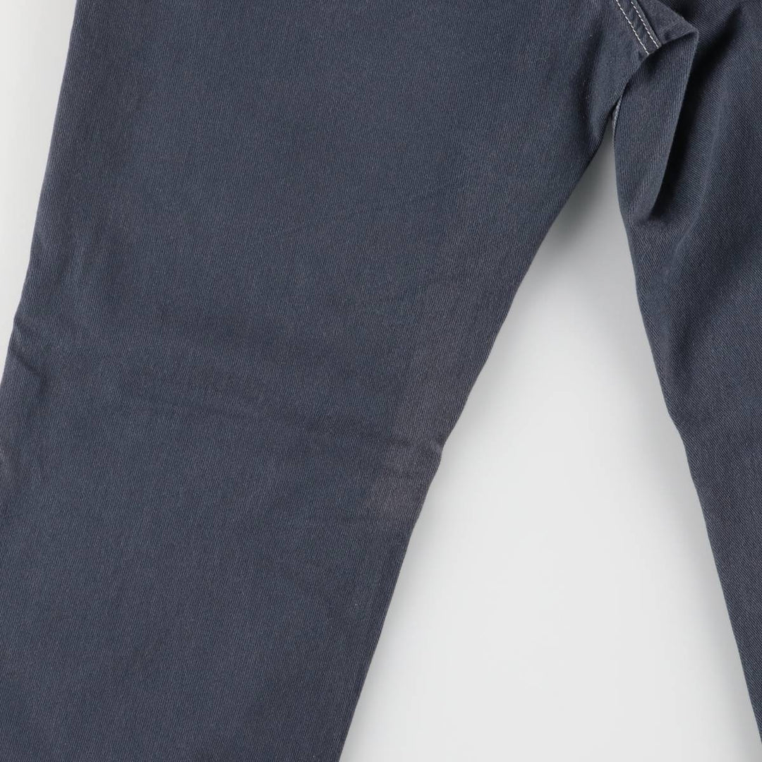 Dickies Work Pants Women's XL (w31) cotton gray type Vintage Second Hand