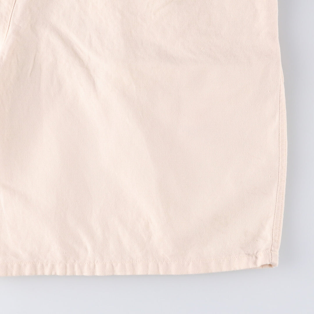 Ralph Lauren POLO by Ralph Lauren Two-pleat cotton x linen shorts, short pants, men's size w34 cotton Beige type Vintage Second Hand