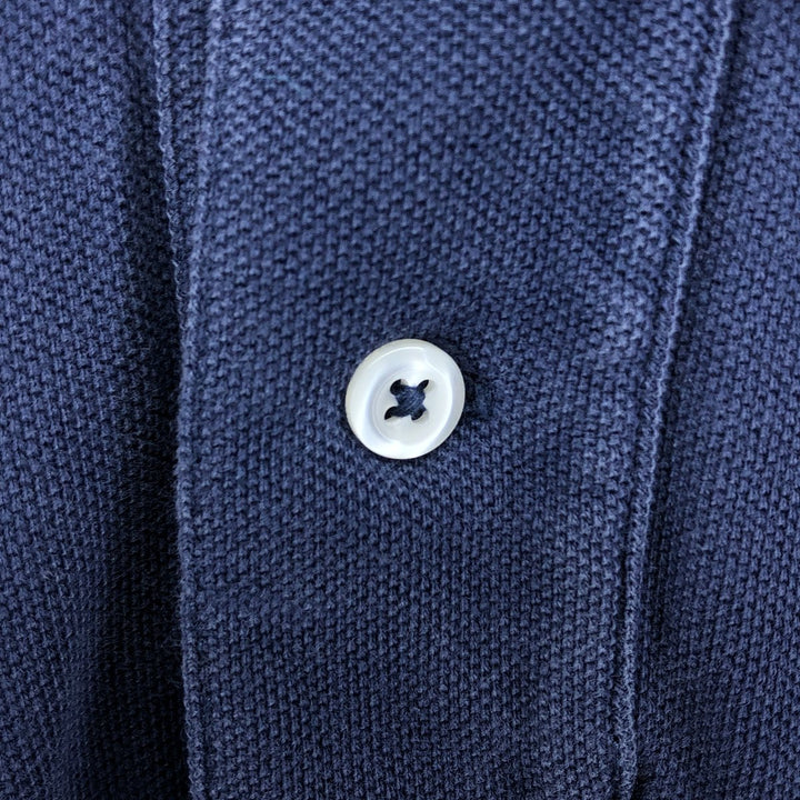 Ralph Lauren POLO by Ralph Lauren short sleeve polo shirt, men's size M cotton navy blue type Vintage Second Hand