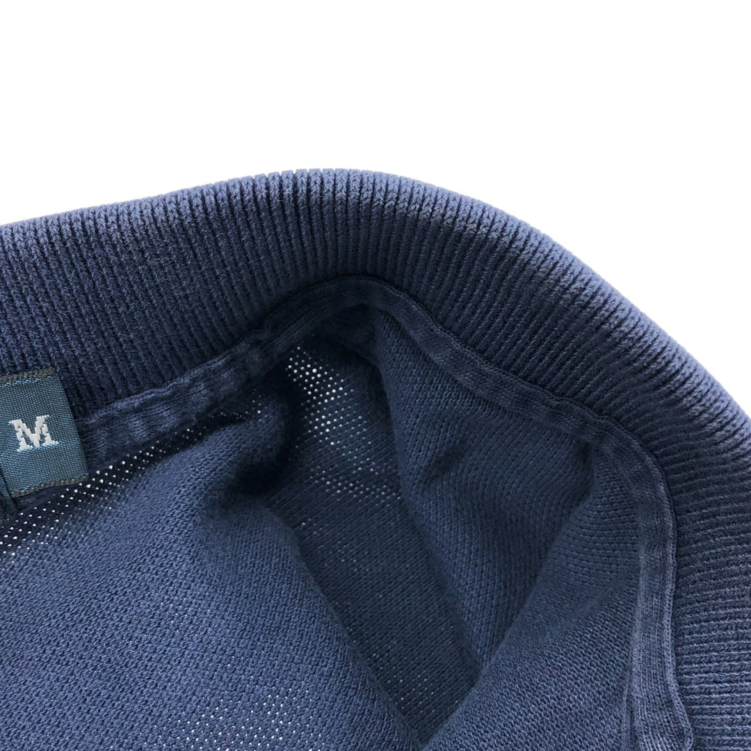 Ralph Lauren POLO by Ralph Lauren short sleeve polo shirt, men's size M cotton navy blue type Vintage Second Hand