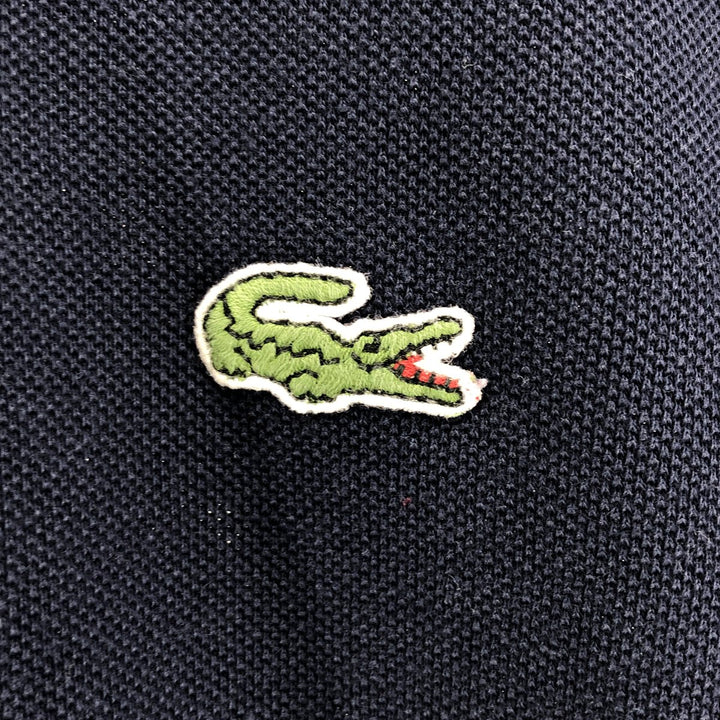Lacoste LACOSTE Short Sleeve Polo Shirt Size 6 Men's XL cotton navy blue type Vintage Second Hand