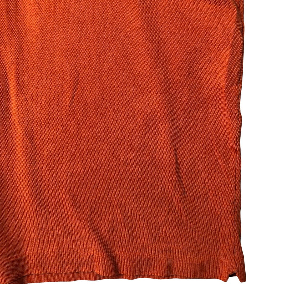Lacoste LACOSTE Short Sleeve Polo Shirt Size 6 Men's XL cotton orange type Vintage Second Hand