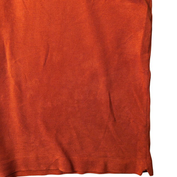 Lacoste LACOSTE Short Sleeve Polo Shirt Size 6 Men's XL cotton orange type Vintage Second Hand