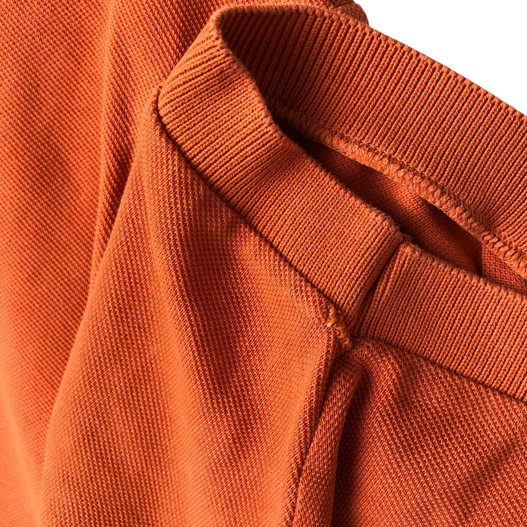 Lacoste LACOSTE Short Sleeve Polo Shirt Size 6 Men's XL cotton orange type Vintage Second Hand