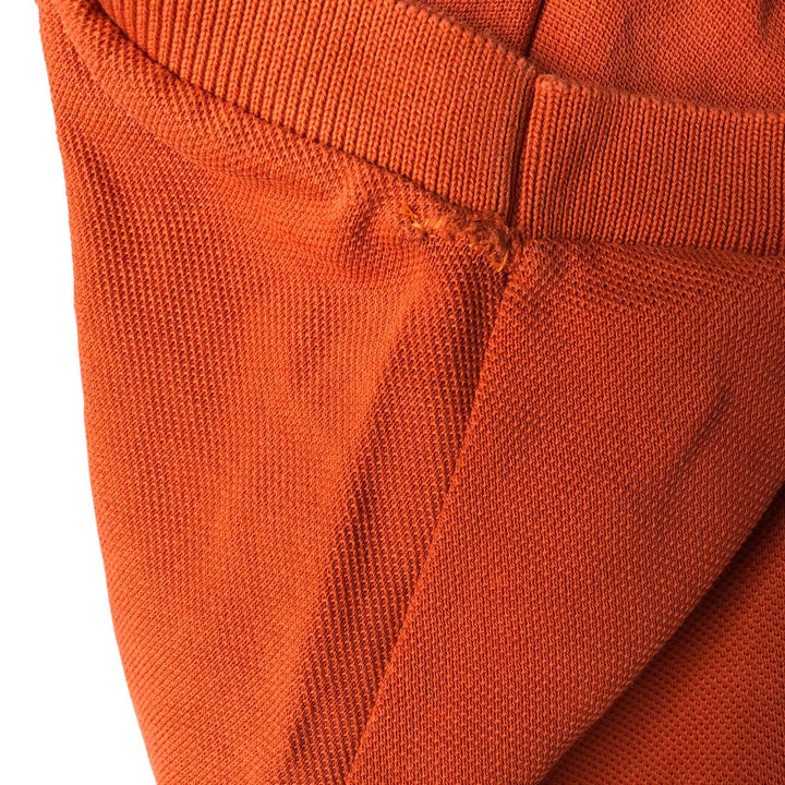 Lacoste LACOSTE Short Sleeve Polo Shirt Size 6 Men's XL cotton orange type Vintage Second Hand