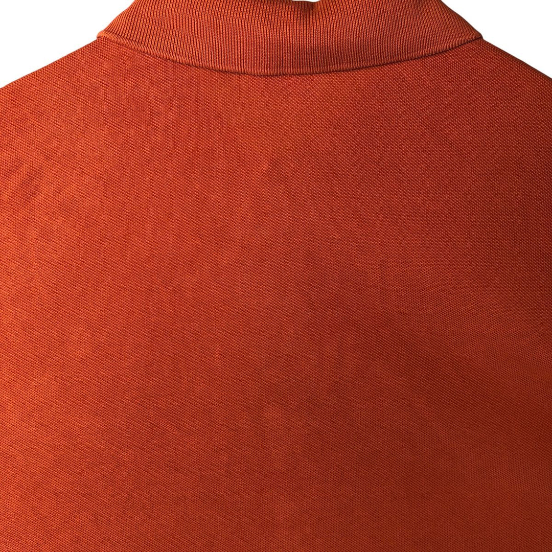 Lacoste LACOSTE Short Sleeve Polo Shirt Size 6 Men's XL cotton orange type Vintage Second Hand