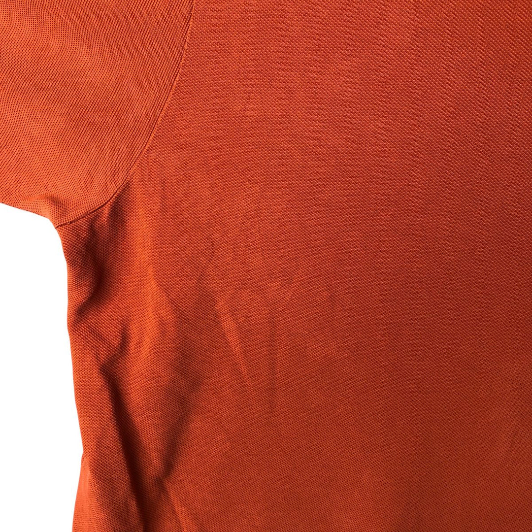 Lacoste LACOSTE Short Sleeve Polo Shirt Size 6 Men's XL cotton orange type Vintage Second Hand