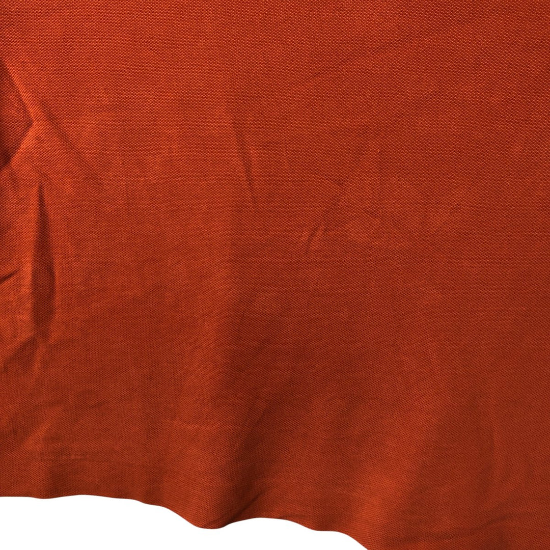 Lacoste LACOSTE Short Sleeve Polo Shirt Size 6 Men's XL cotton orange type Vintage Second Hand
