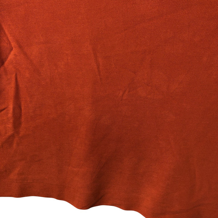 Lacoste LACOSTE Short Sleeve Polo Shirt Size 6 Men's XL cotton orange type Vintage Second Hand