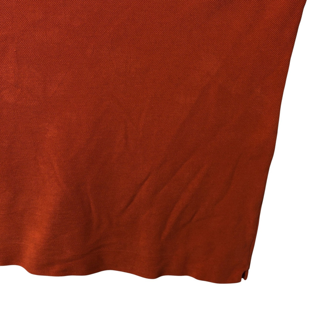 Lacoste LACOSTE Short Sleeve Polo Shirt Size 6 Men's XL cotton orange type Vintage Second Hand