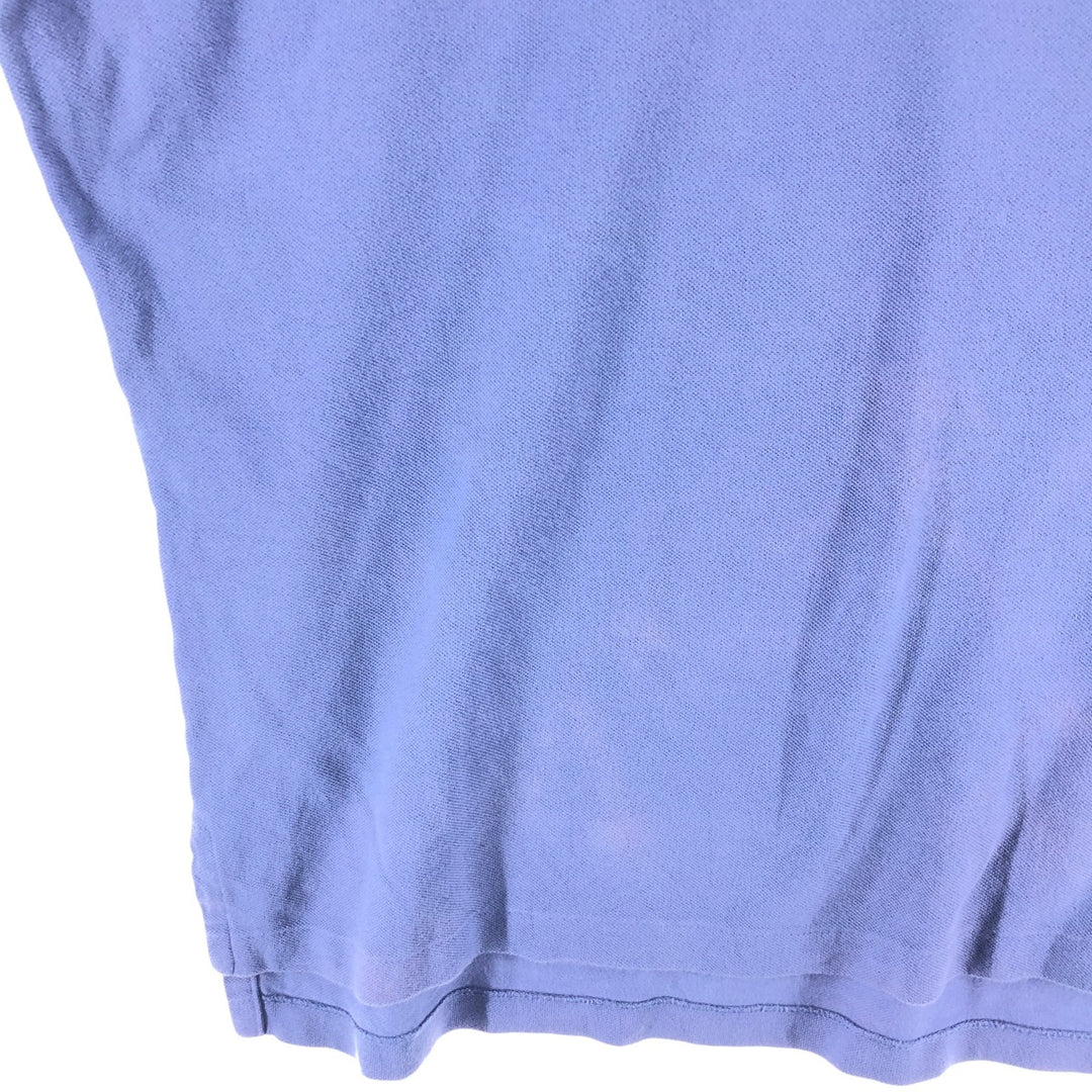 Ralph Lauren POLO by Ralph Lauren short sleeve polo shirt, men's XL size cotton Purple type blue-purple Vintage Second Hand