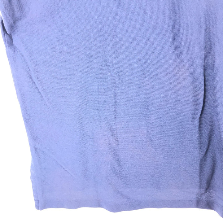 Ralph Lauren POLO by Ralph Lauren short sleeve polo shirt, men's XL size cotton Purple type blue-purple Vintage Second Hand