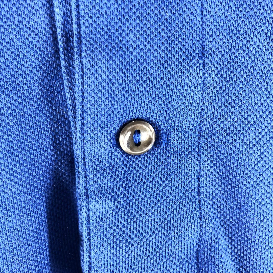 Lacoste LACOSTE short sleeve polo shirt size 8, equivalent to men's XXL cotton blue type Vintage Second Hand