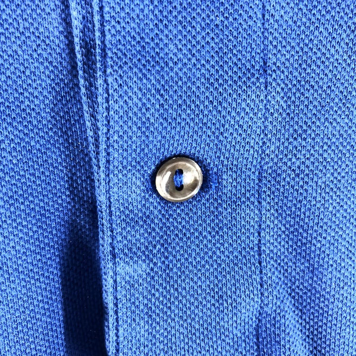 Lacoste LACOSTE short sleeve polo shirt size 8, equivalent to men's XXL cotton blue type Vintage Second Hand