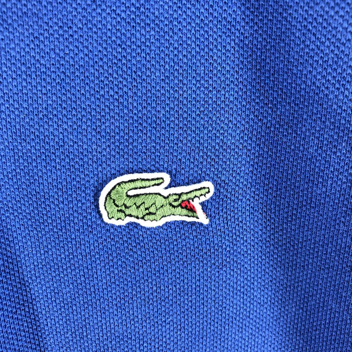 Lacoste LACOSTE short sleeve polo shirt size 8, equivalent to men's XXL cotton blue type Vintage Second Hand