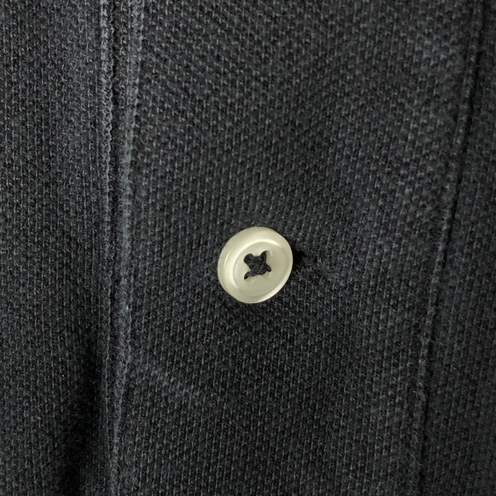 Ralph Lauren POLO RALPH LAUREN CUSTOM FIT short sleeve polo shirt men's XL equivalent cotton black type Vintage Second Hand