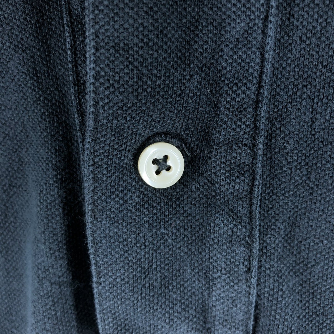 Ralph Lauren POLO by Ralph Lauren short sleeve polo shirt, men's size XXL cotton black type Vintage Second Hand