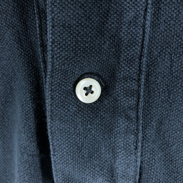 Ralph Lauren POLO by Ralph Lauren short sleeve polo shirt, men's size XXL cotton black type Vintage Second Hand