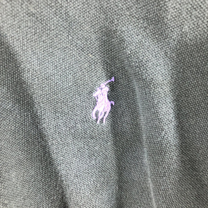 Ralph Lauren POLO by Ralph Lauren short sleeve polo shirt, men's size XXL cotton black type Vintage Second Hand