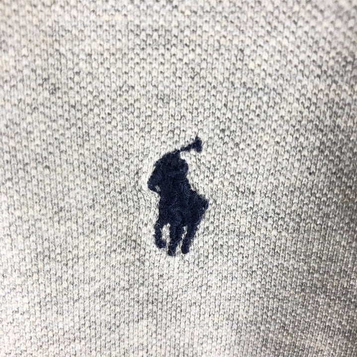 Ralph Lauren POLO by Ralph Lauren short sleeve polo shirt, men's size L cotton gray type Vintage Second Hand