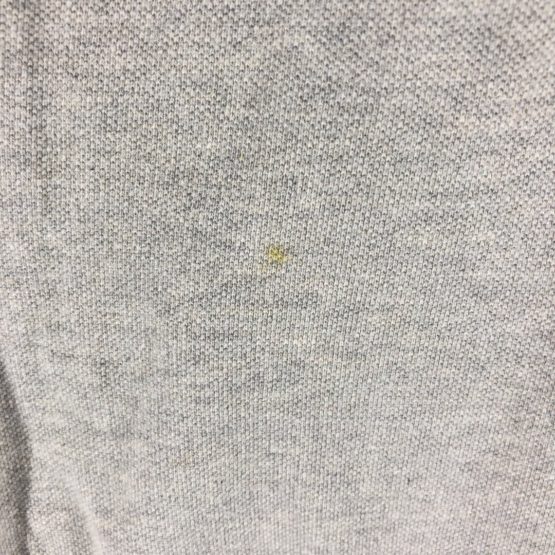 Ralph Lauren POLO by Ralph Lauren short sleeve polo shirt, men's size L cotton gray type Vintage Second Hand