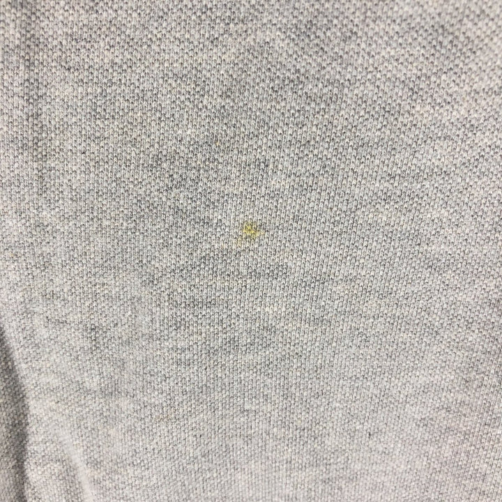 Ralph Lauren POLO by Ralph Lauren short sleeve polo shirt, men's size L cotton gray type Vintage Second Hand