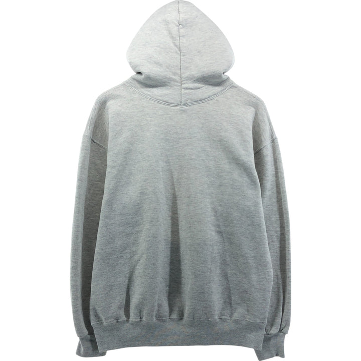 90'S Russell College Sweatshirt Pullover Hoodie Made in USA Men's L Size Vintage cotton gray type Vintage Second Hand