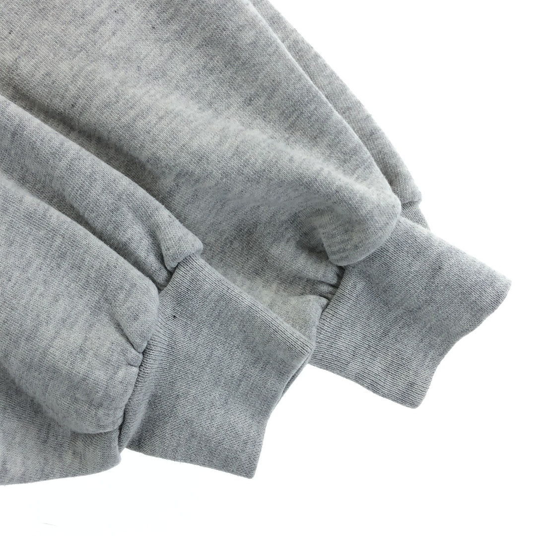 90'S Russell College Sweatshirt Pullover Hoodie Made in USA Men's L Size Vintage cotton gray type Vintage Second Hand