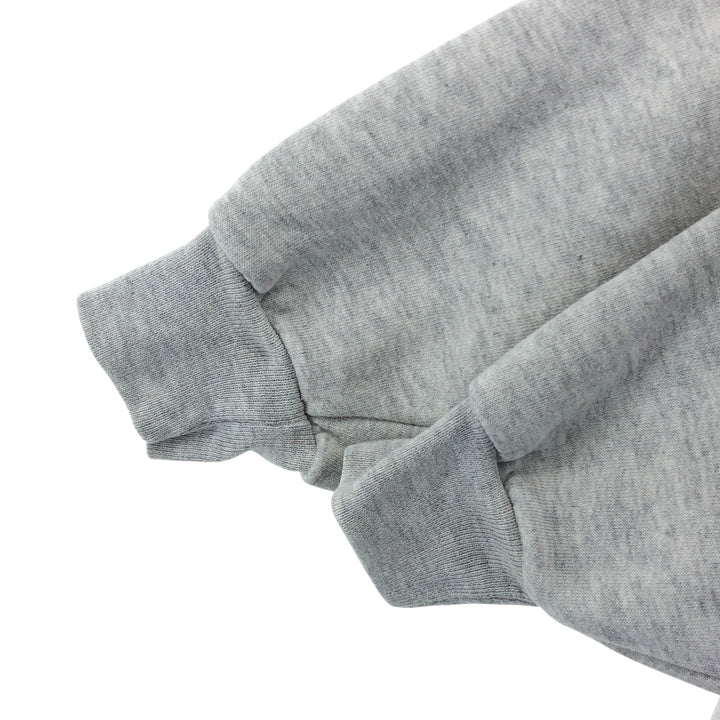 90'S Russell College Sweatshirt Pullover Hoodie Made in USA Men's L Size Vintage cotton gray type Vintage Second Hand