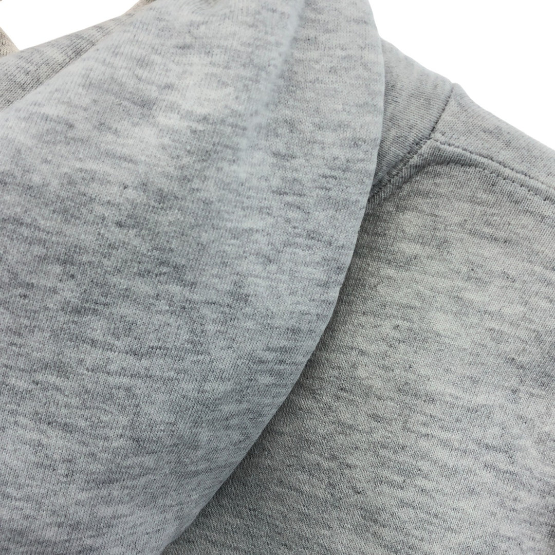 90'S Russell College Sweatshirt Pullover Hoodie Made in USA Men's L Size Vintage cotton gray type Vintage Second Hand