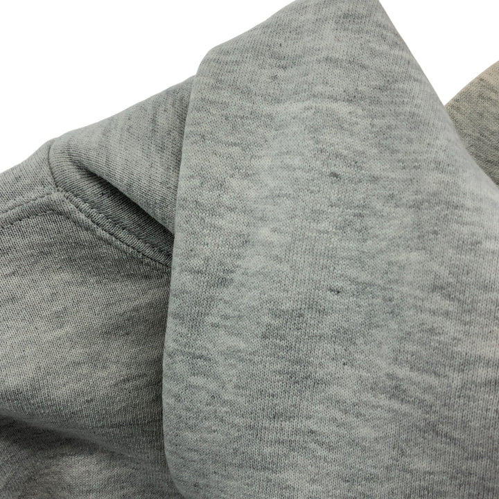 90'S Russell College Sweatshirt Pullover Hoodie Made in USA Men's L Size Vintage cotton gray type Vintage Second Hand