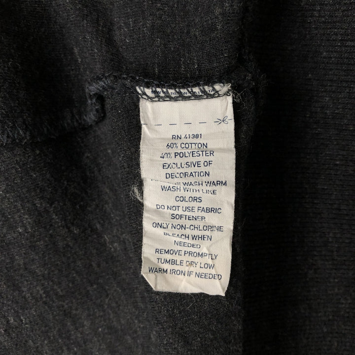 Ralph Lauren POLO RALPH LAUREN PERFORMANCE full zip sweatshirt, men's M size cotton Charcoal Vintage Second Hand