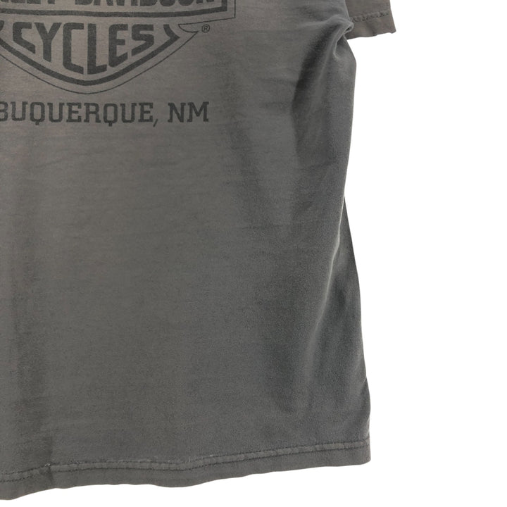 Harley-Davidson Motorcycle Bike T-shirt, Men's Size L unknown gray type Vintage Second Hand