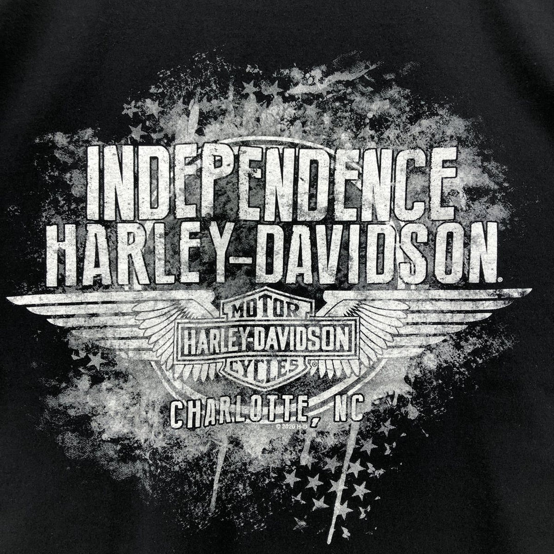 Harley-Davidson Motorcycle Bike T-shirt, Men's XL size unknown black type Vintage Second Hand