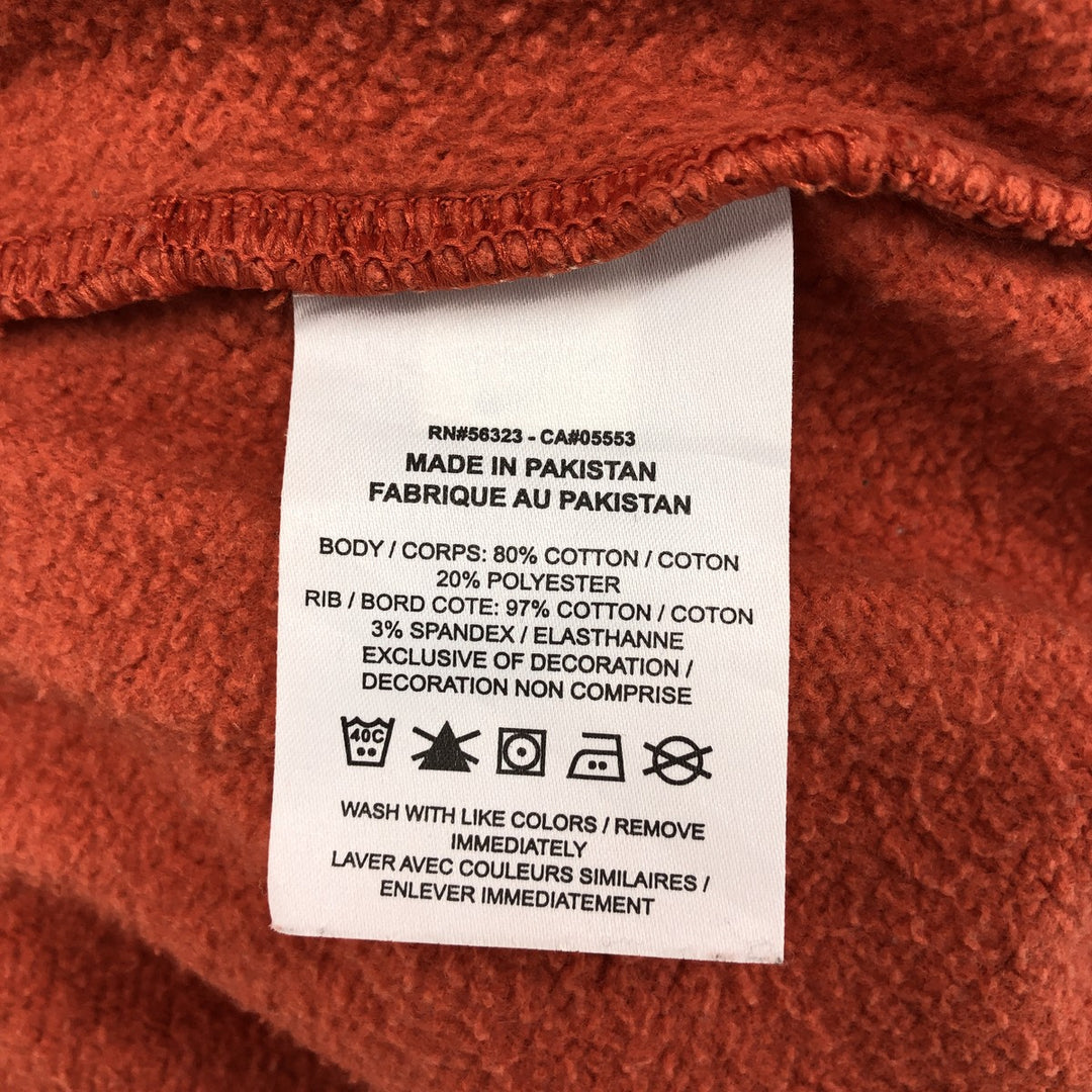 Nike NIKE Center Logo One Point Logo Sweatshirt Trainer Men's M size cotton orange type Vintage Second Hand