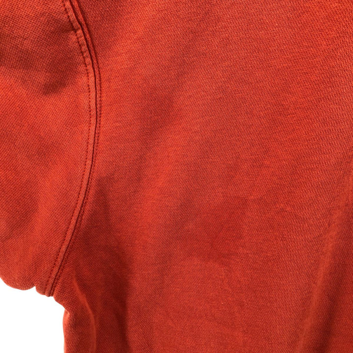 Nike NIKE Center Logo One Point Logo Sweatshirt Trainer Men's M size cotton orange type Vintage Second Hand
