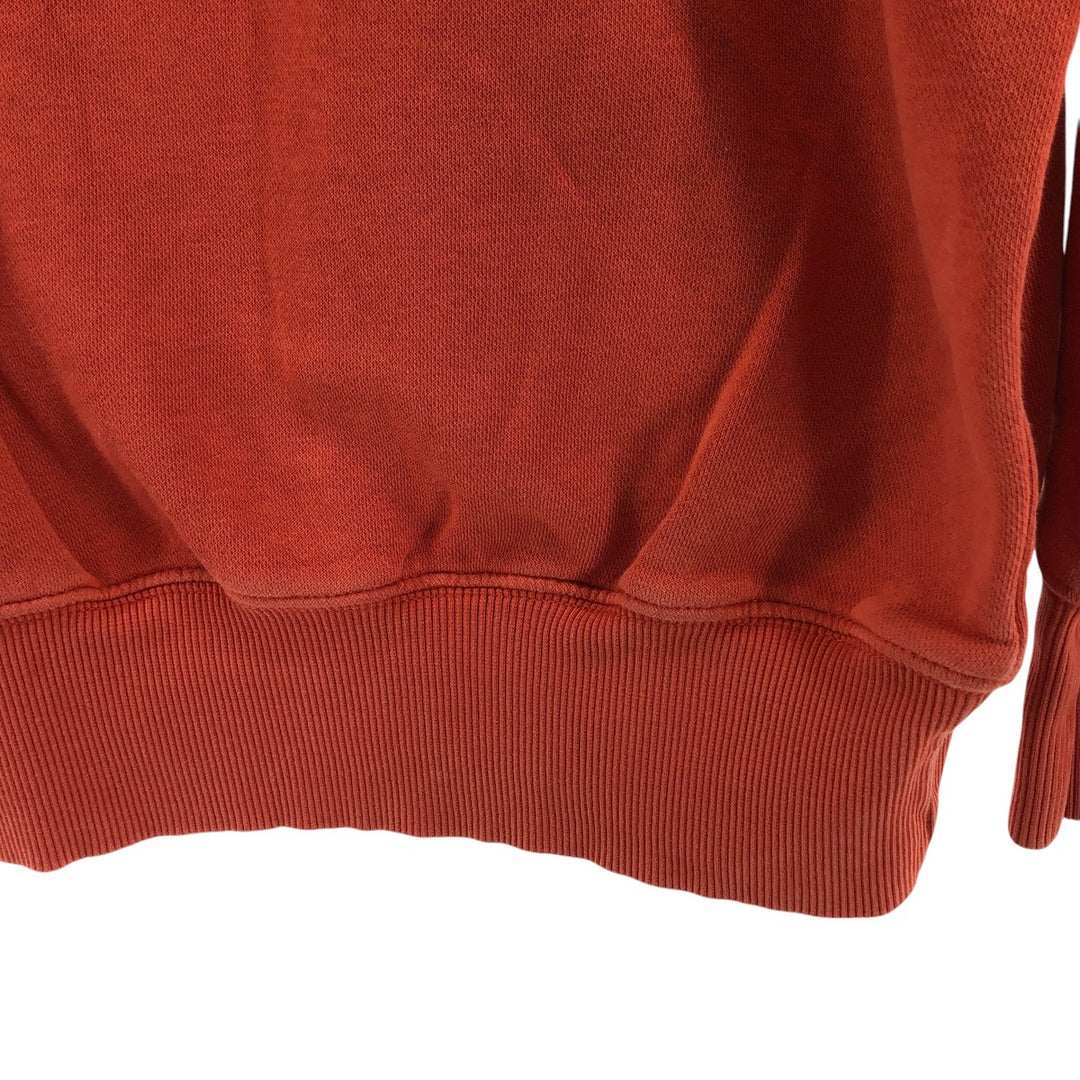 Nike NIKE Center Logo One Point Logo Sweatshirt Trainer Men's M size cotton orange type Vintage Second Hand