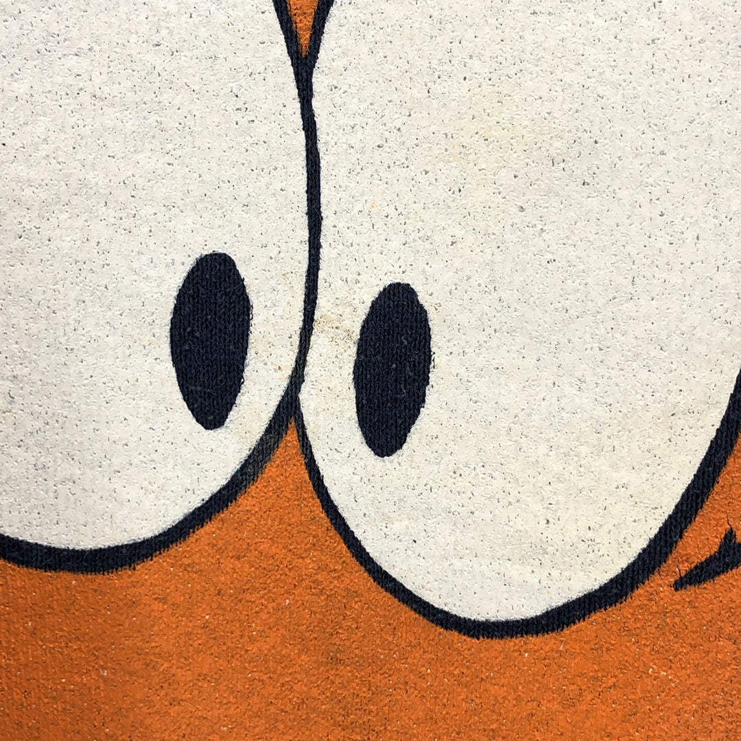 90'S Fruit of the Loom SUBJECT TO MOOD SWINGS Character Sweatshirt Trainer Made in USA Men's XL cotton navy blue type Vintage Second Hand