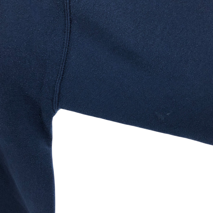 90'S Fruit of the Loom SUBJECT TO MOOD SWINGS Character Sweatshirt Trainer Made in USA Men's XL cotton navy blue type Vintage Second Hand