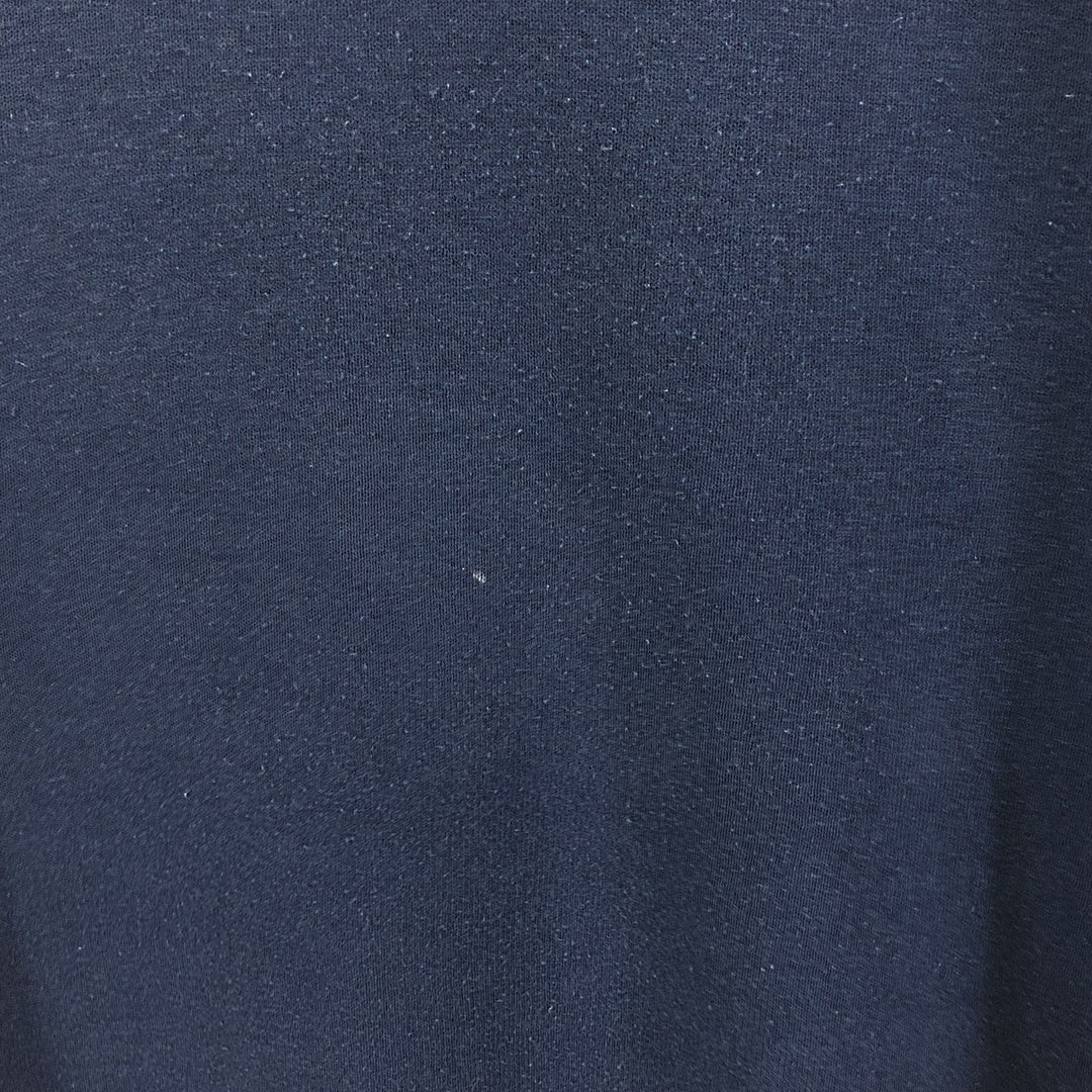 90'S Fruit of the Loom SUBJECT TO MOOD SWINGS Character Sweatshirt Trainer Made in USA Men's XL cotton navy blue type Vintage Second Hand