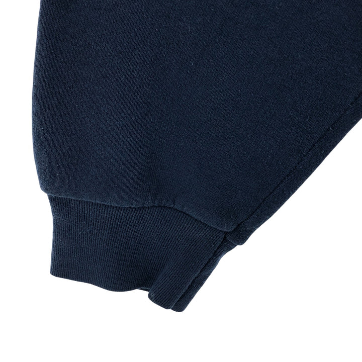 90'S Fruit of the Loom SUBJECT TO MOOD SWINGS Character Sweatshirt Trainer Made in USA Men's XL cotton navy blue type Vintage Second Hand